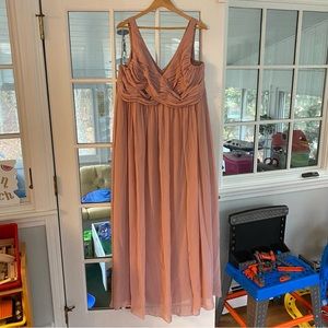 Birdy grey bridesmaid dress Laurie dress in dusty rose